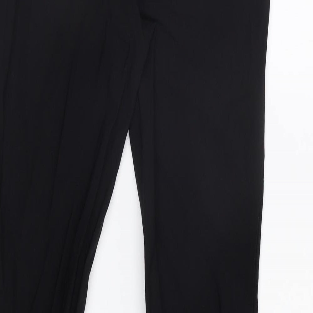 New Look Womens Black Dress Pants Trousers Size 10 L29 in
