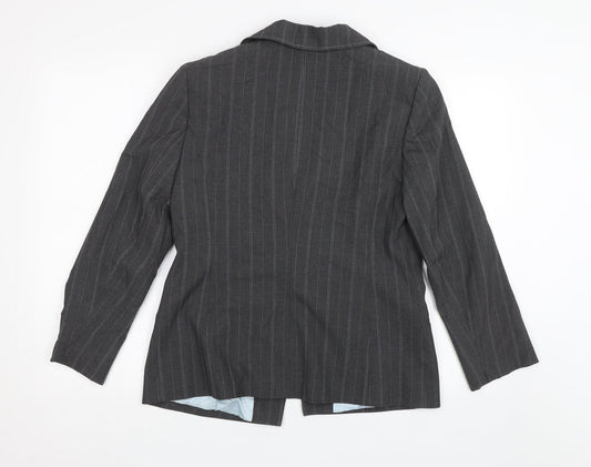 Womens UK Size 12 Planet Regular Grey Blazer