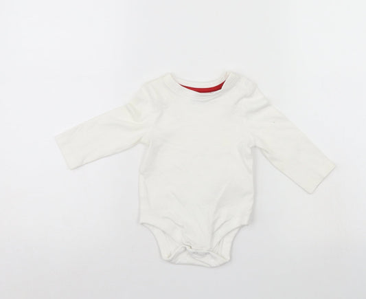 Blue Zoo Baby White Romper One-Piece Size 3-6 Months