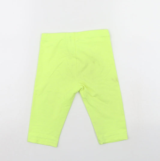 NEXT Girls Yellow Trousers Size 7 Years - leggins