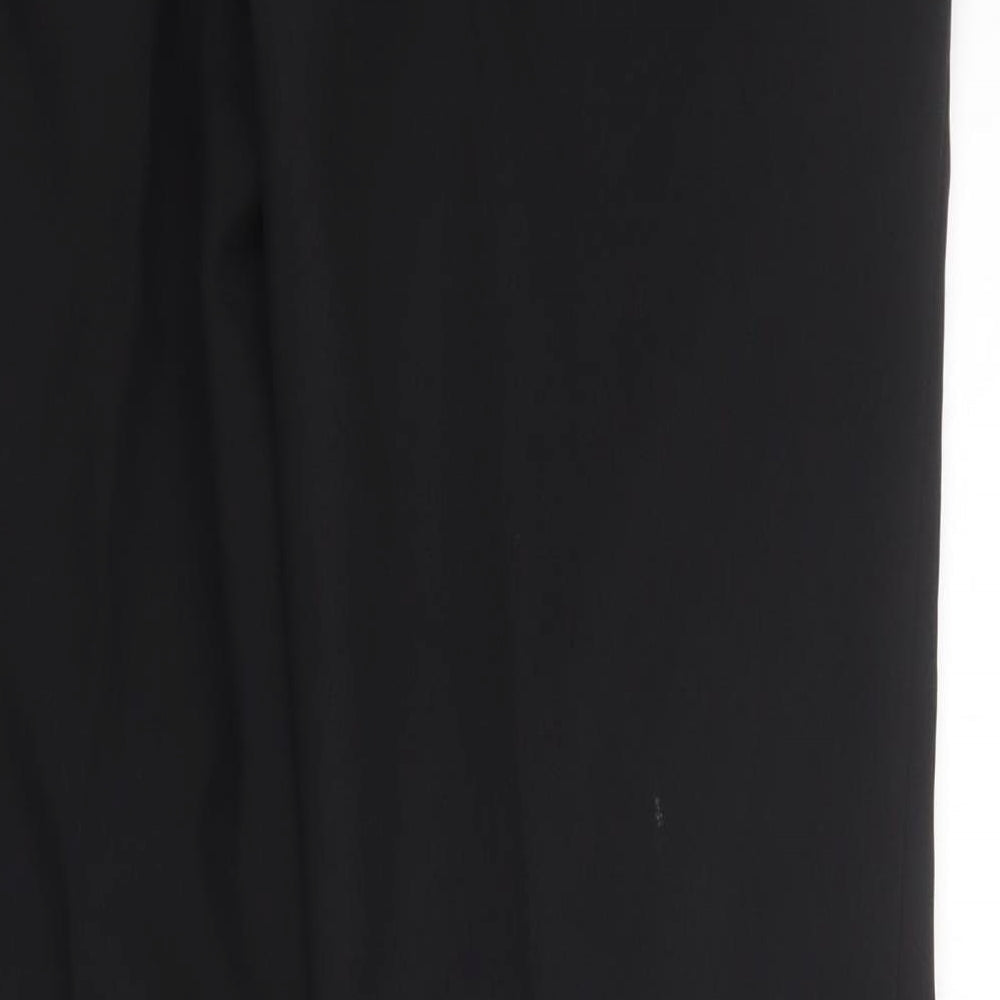 Mens UK Size 34 in tailor & cutter Regular Fit Black Trousers