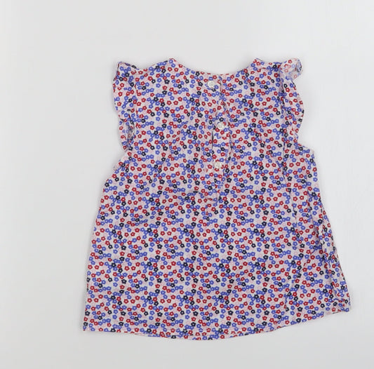 mothercare Girls Multicoloured Floral A-Line Size 12-18 Months