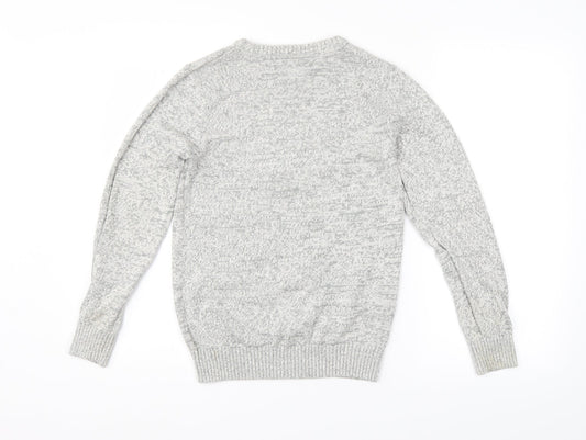 NEXT Girls Grey Pullover Jumper Size 11 Years
