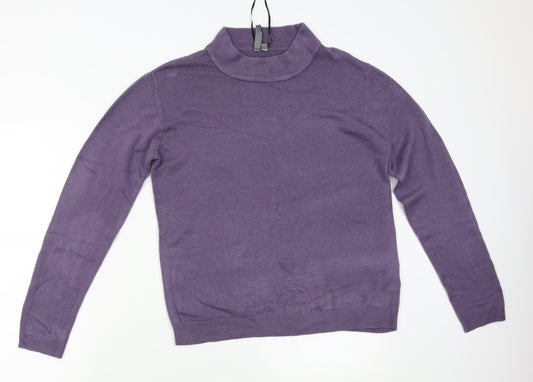 Womens UK Size 12 Originals Purple Pullover Jumper