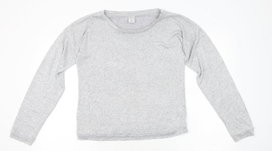 Womens UK Size 10 Avenue Grey Pullover Jumper