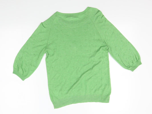 NEXT Womens Green Pullover Jumper Size 8