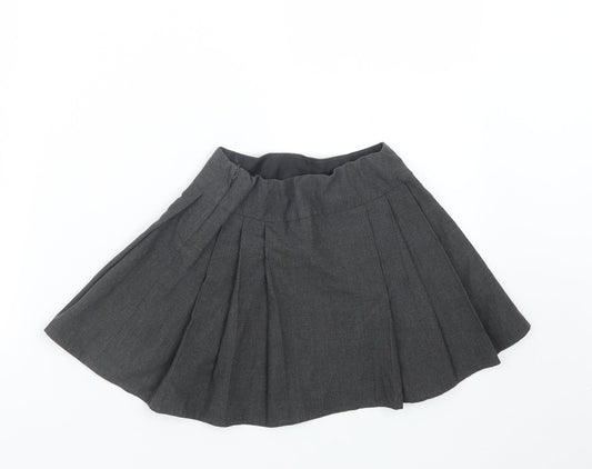 George Girls Grey A-Line Skirt Size 4-5 Years