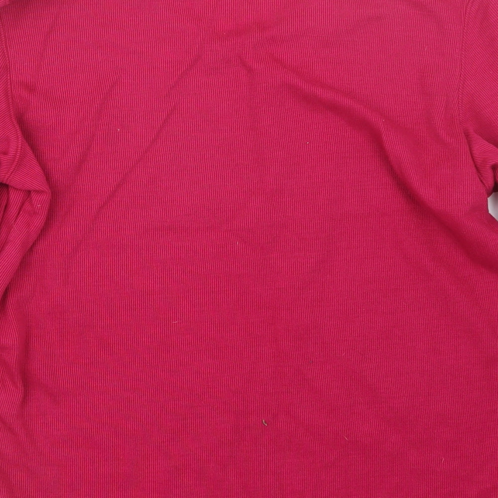 Womens UK Size S BM Pink Pullover Jumper