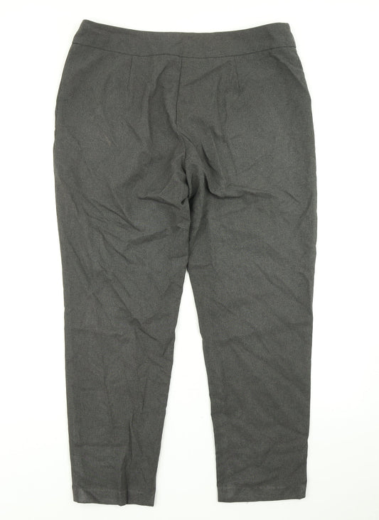 George Womens Grey Dress Pants Trousers Size 14 L24 in