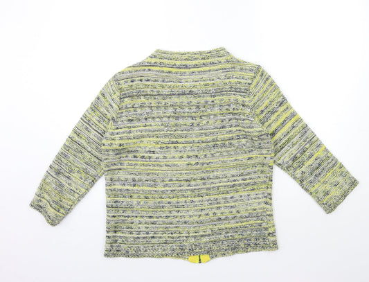 Womens UK Size 12 Marks and Spencer Yellow Cardigan Jumper