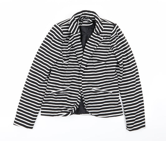Primark Womens Multicoloured Spotted Jacket Blazer Size 8