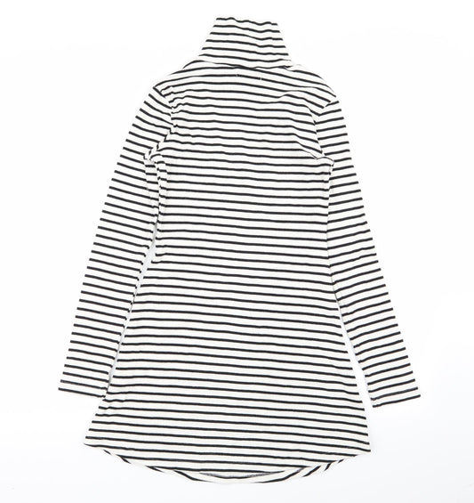 Brave Soul Womens Multicoloured Striped Fit & Flare Size S