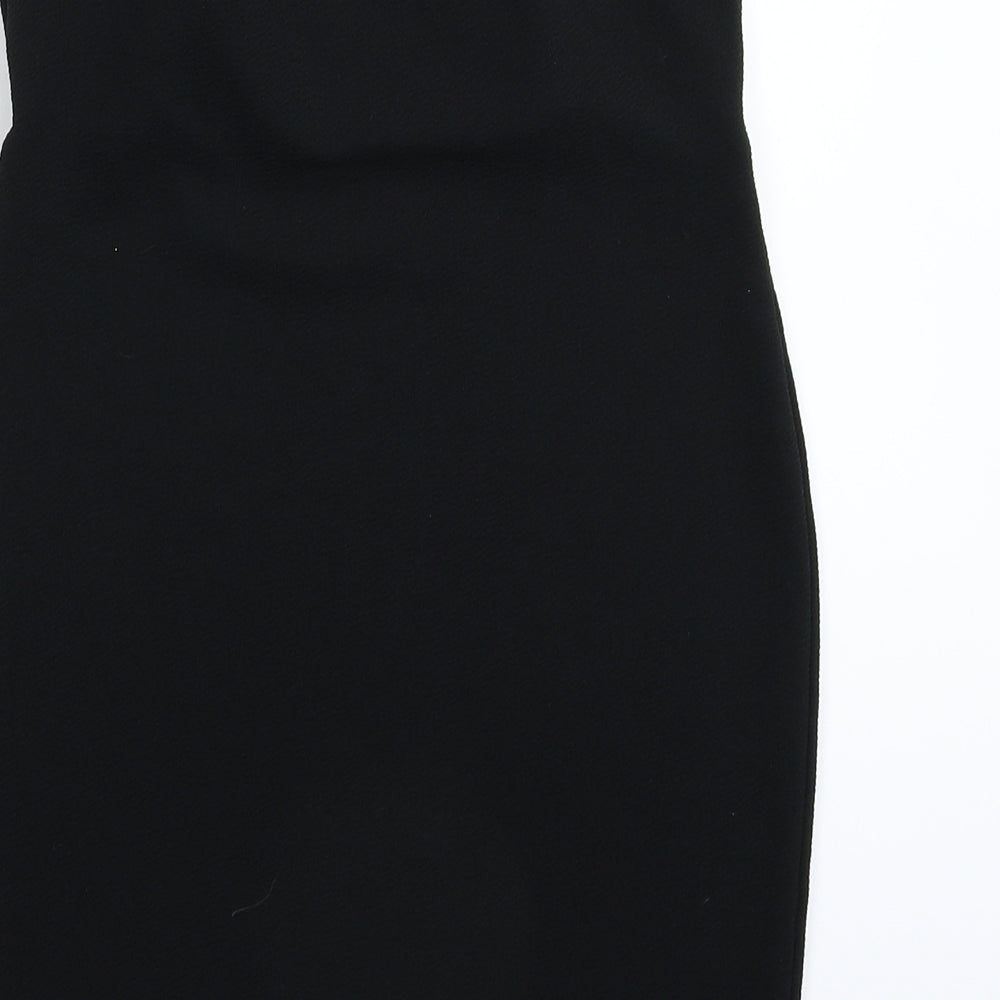 Missguided Womens Black Mini Size 10