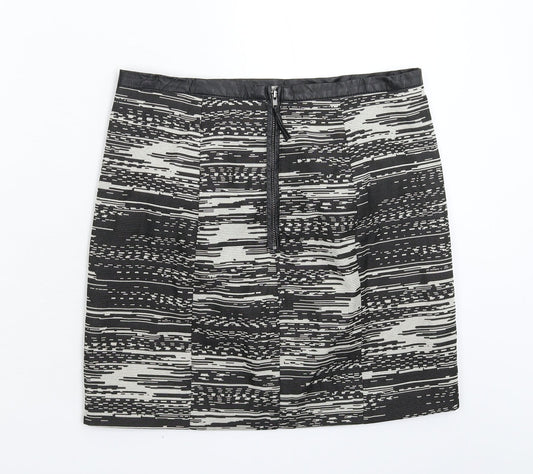 H&M Womens Grey   Mini Skirt Size 12