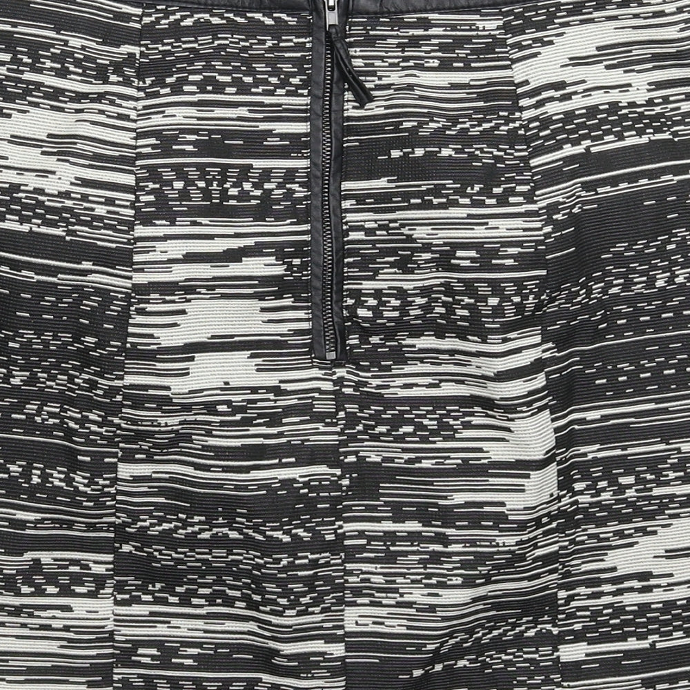 H&M Womens Grey Mini Skirt Size 12