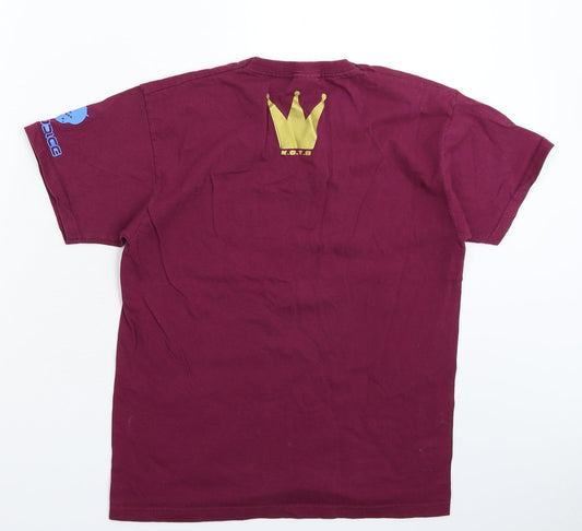 Fruit of the Loom Boys Brown Basic T-Shirt Size 12-13 Years