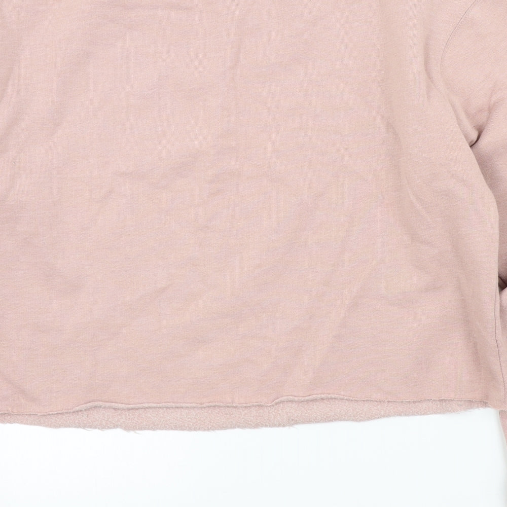 Womens UK Size 10 Miss Selfridge Pink Pullover Jumper