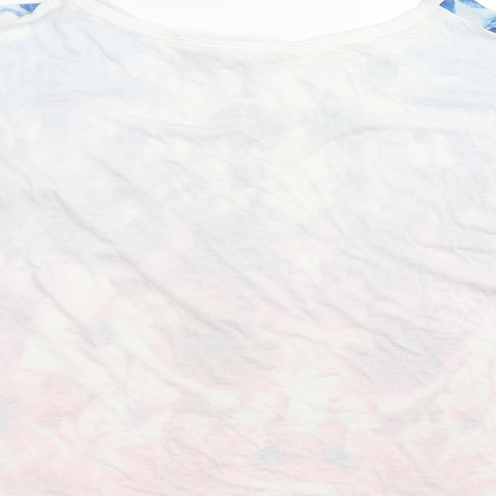 Womens UK Size M VERO MODA Multicoloured Basic T-Shirt