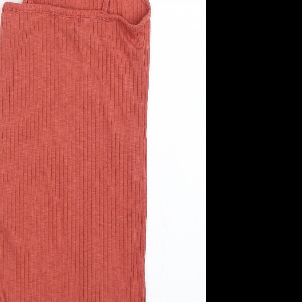 Primark Womens Orange Catsuit One-Piece Size 6