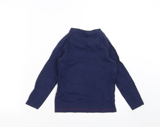 TU Boys Blue Basic T-Shirt Size 6-7 Years - dude