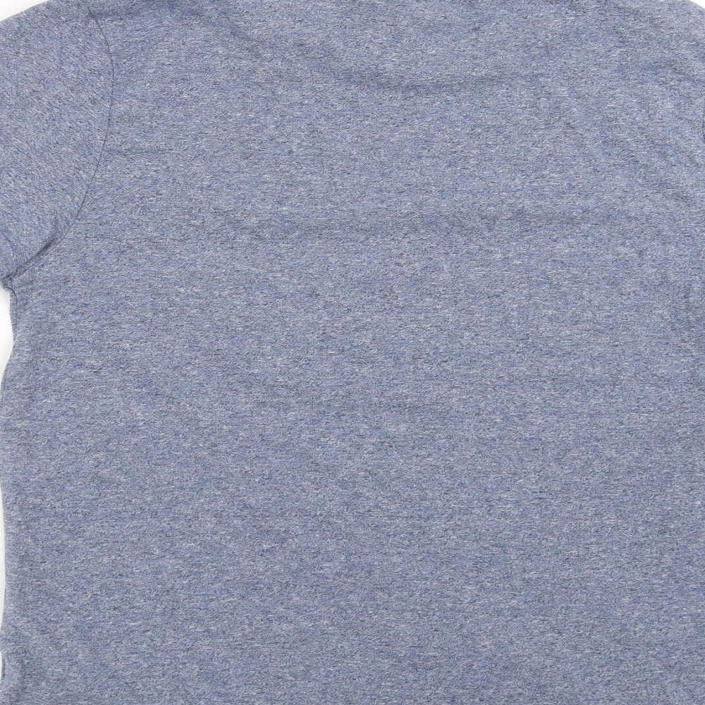 Mens UK Size M Divided by H&M Blue T-Shirt