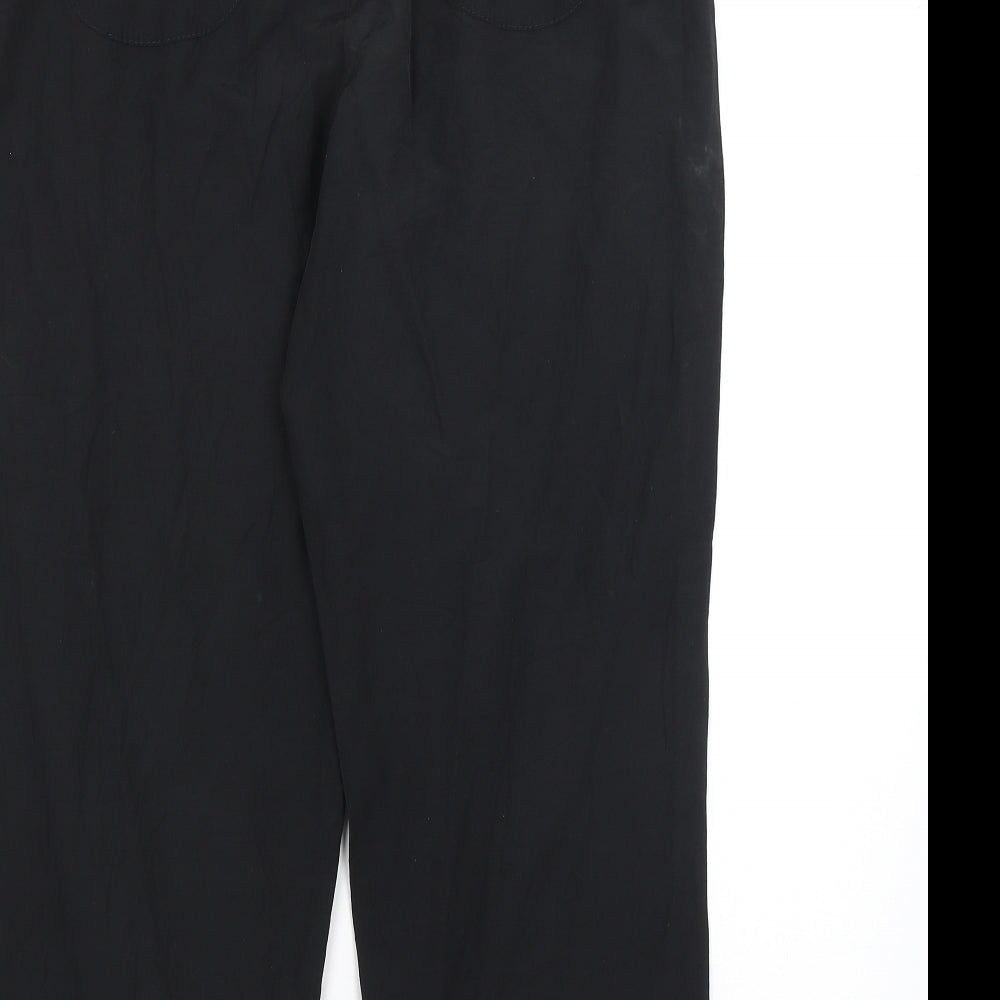Gerry Weber Womens Black Trousers Size 12 L25 in