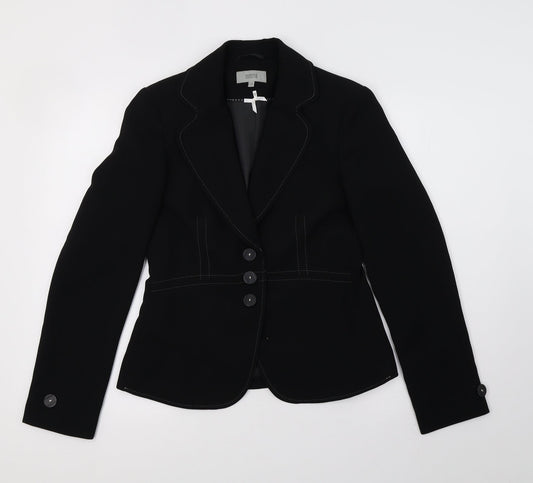 Marks and Spencer Womens Black Jacket Blazer Size 10