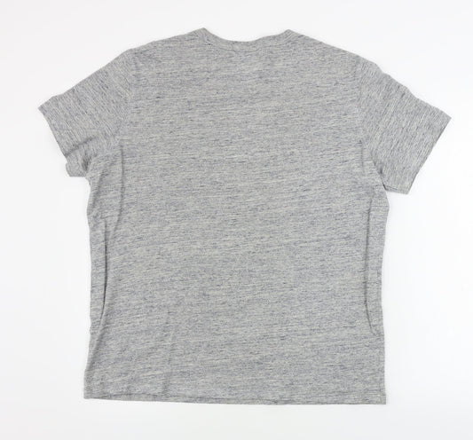 Womens UK Size XL H&M Grey Basic T-Shirt
