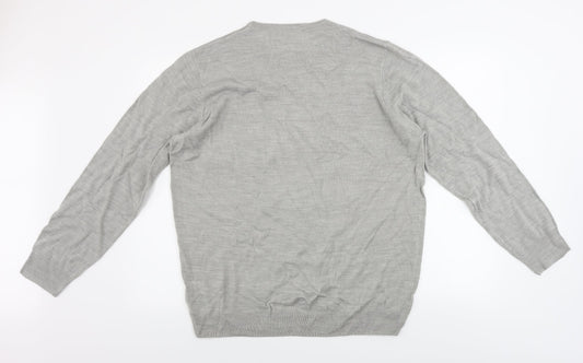 Womens UK Size XL pep&co Grey Pullover Jumper