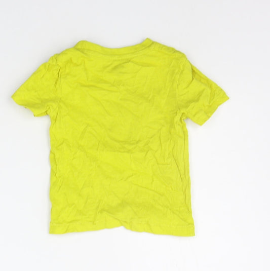 Aery Girls Yellow Basic T-Shirt Size 12-18 Months