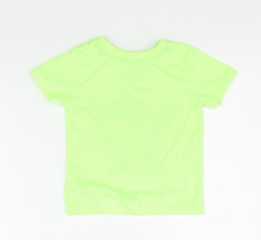 Primark Girls Green Basic T-Shirt Size 12-18 Months