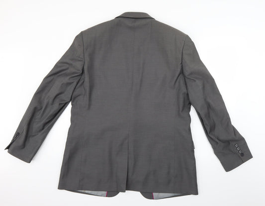 F&F Mens Grey   Jacket Blazer Size 44
