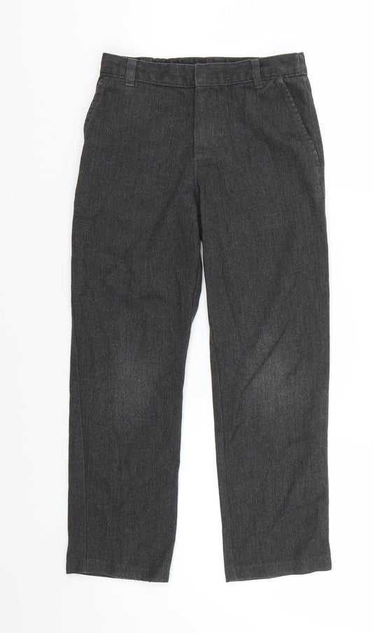 George Boys Grey Chino Trousers Size 6-7 Years