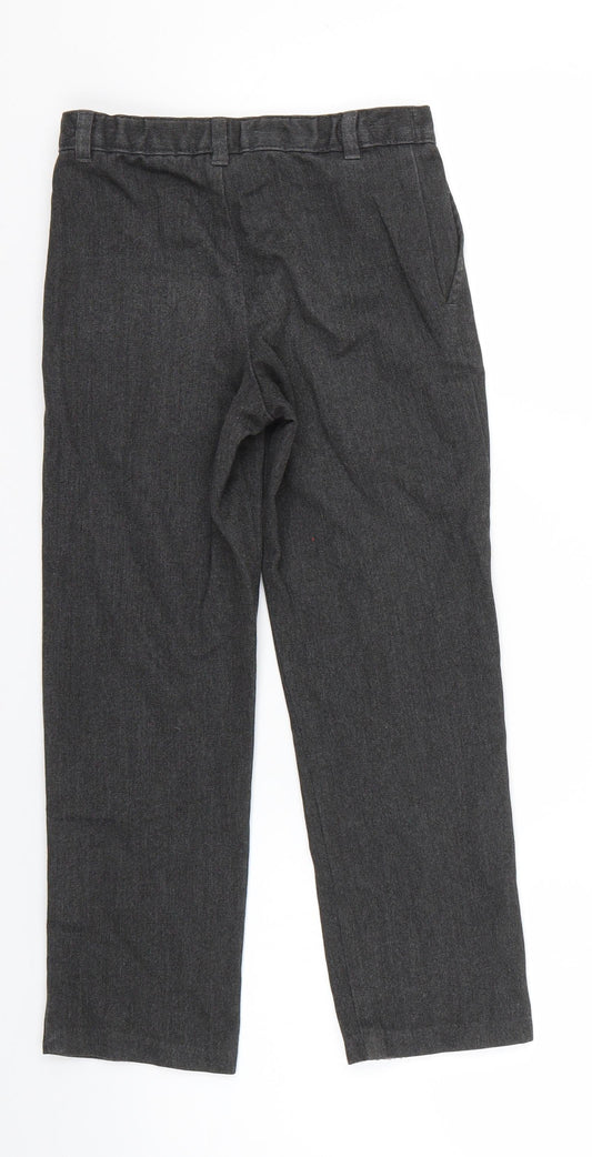 George Boys Grey Chino Trousers Size 6-7 Years
