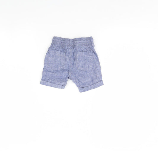 TU Baby Blue Denim Cropped Trousers Size 12 Months