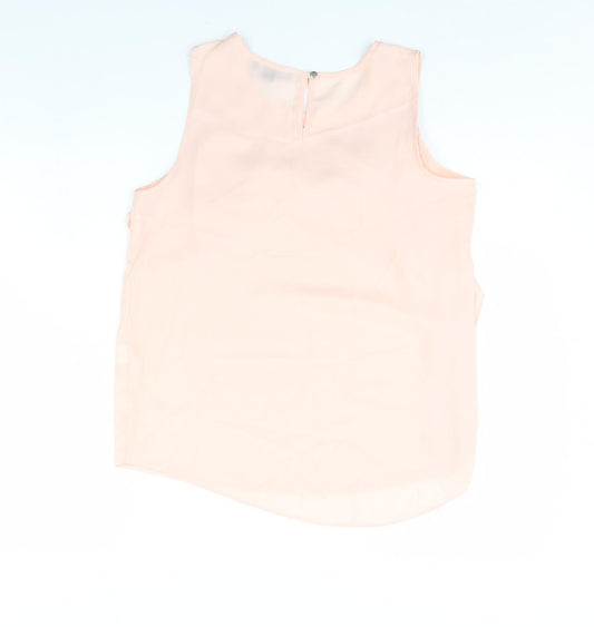 Womens UK Size 14 Atmosphere Pink Basic Tank