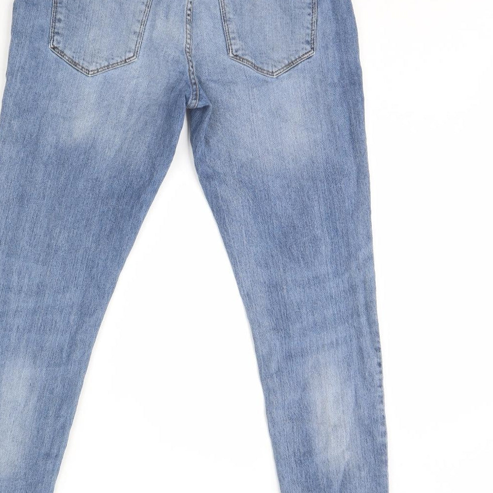 Very Womens Blue Denim Straight Jeans Size 32 L30 in