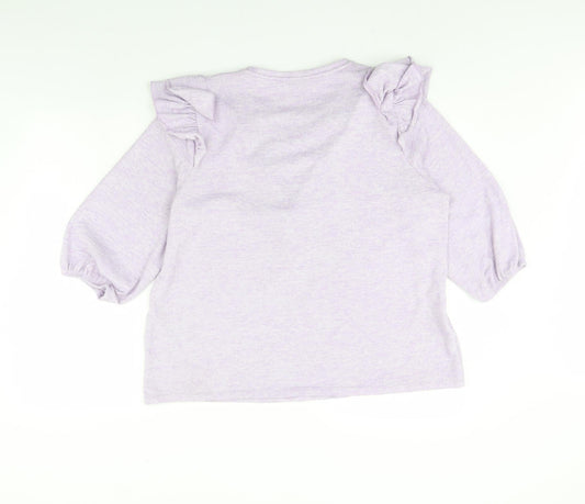 George Womens Purple Pullover Jumper Size L