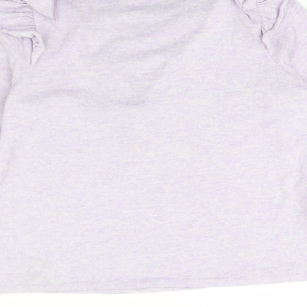 George Womens Purple Pullover Jumper Size L
