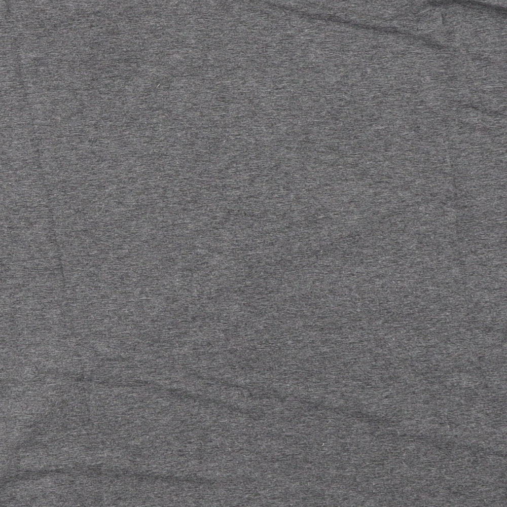 James Lakeland Womens Grey Basic T-Shirt Size 14