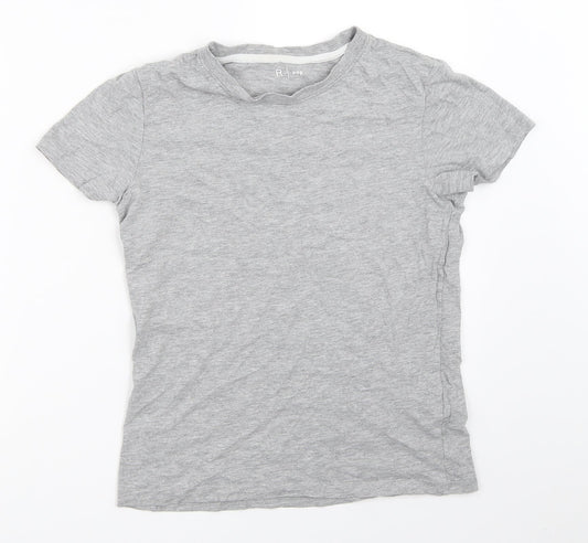 La Redoute Boys Grey Basic T-Shirt Size 12 Years