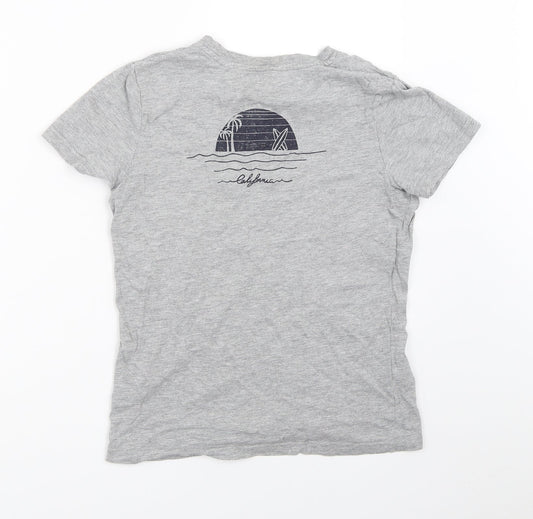 La Redoute Boys Grey Basic T-Shirt Size 12 Years