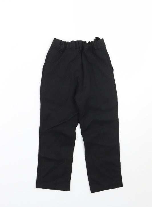 George Boys Black Capri Trousers Size 3-4 Years