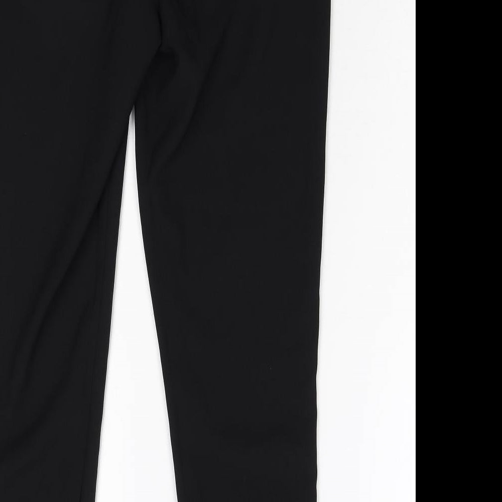 George Womens Black Trousers Size 10 L26 in