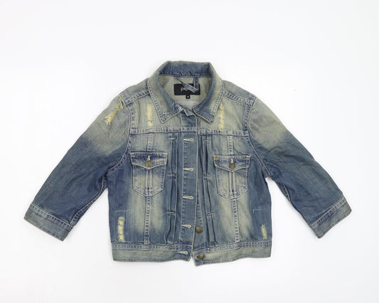 Womens UK Size 8 Papaya Blue Jacket