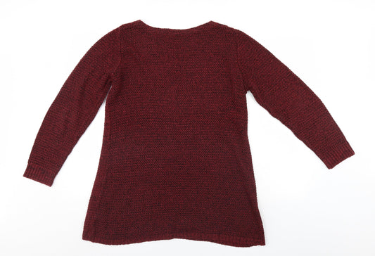 G21 Womens Purple Pullover Jumper Size 14