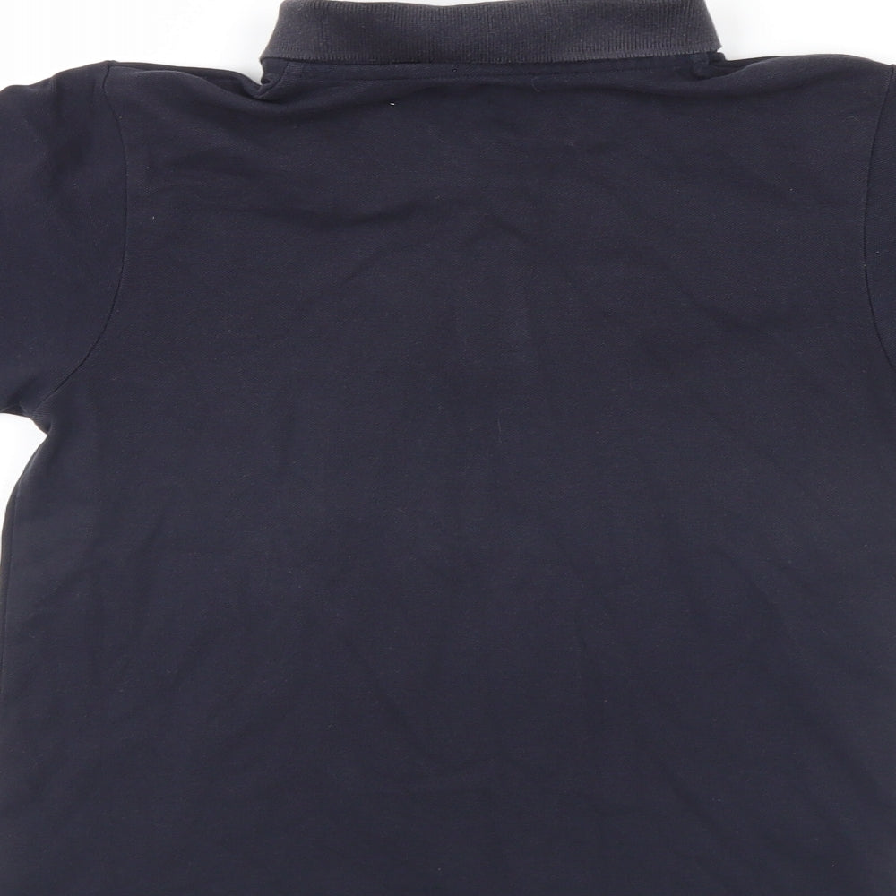 TU Boys Black Basic Polo Size 9 Years - school