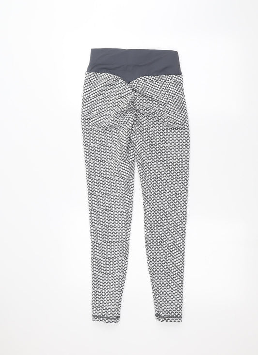 Preworn Womens White Jogger Leggings Size S L25 in