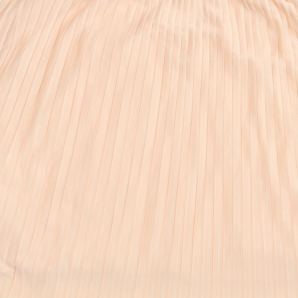 Damart Womens Pink   A-Line Skirt Size 10