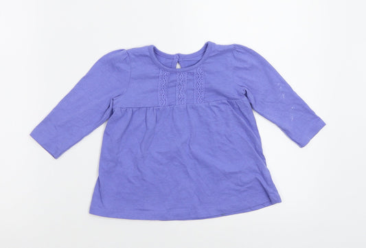 George Baby Purple A-Line Size 6-9 Months
